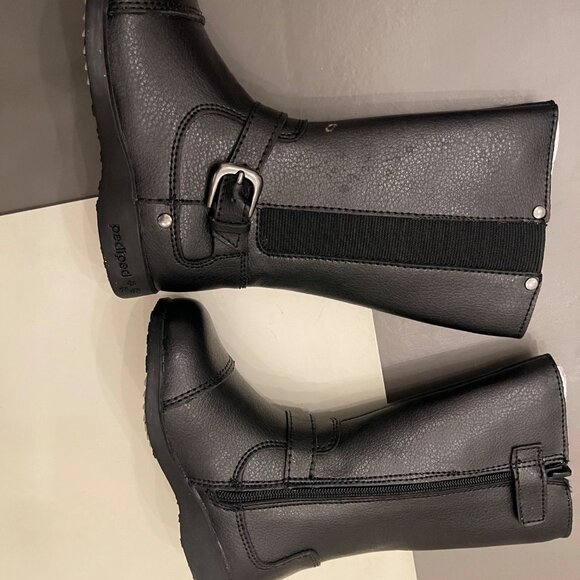 pediped toni girl's black boots - Picture 2 of 9